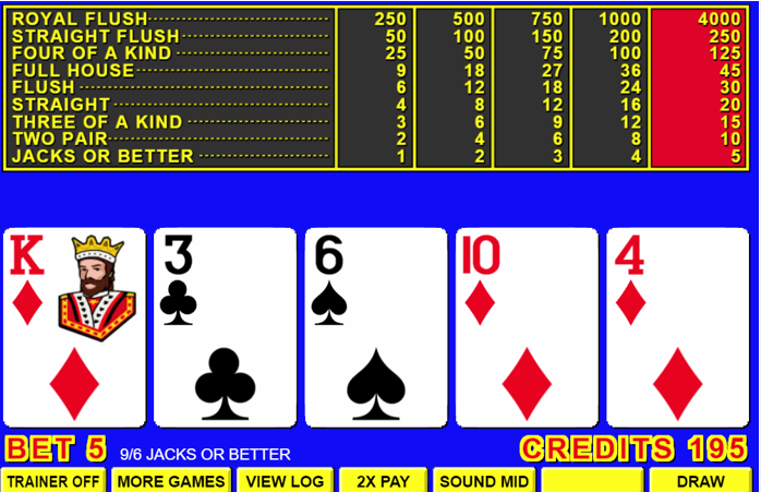 video poker