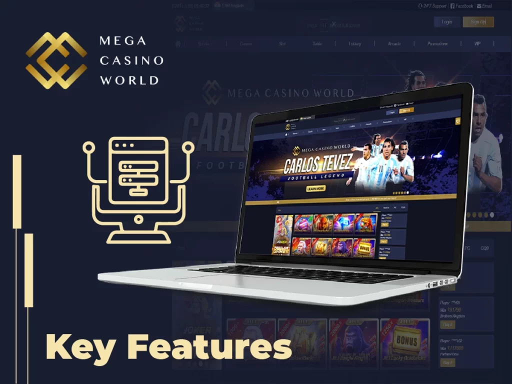 MCW casino features