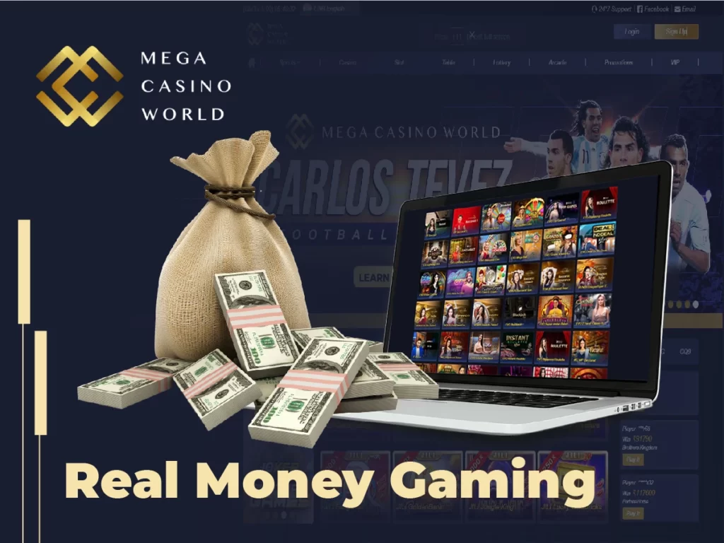 Play with real money at MCW casino
